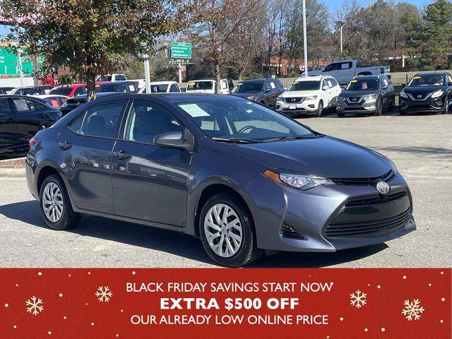used 2018 Toyota Corolla car, priced at $11,989