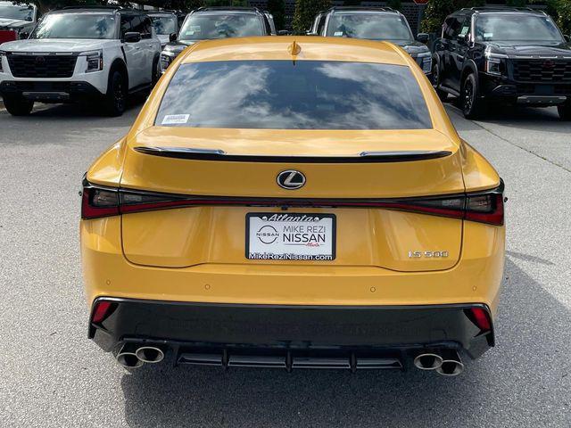 used 2025 Lexus IS 500 car, priced at $65,489