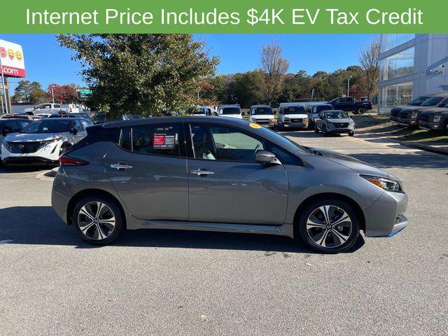 used 2021 Nissan Leaf car, priced at $21,246