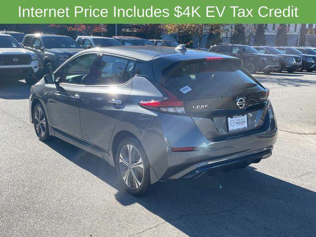 used 2021 Nissan Leaf car, priced at $21,246