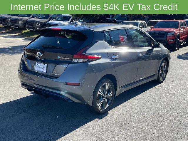 used 2021 Nissan Leaf car, priced at $21,246