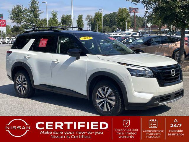 used 2023 Nissan Pathfinder car, priced at $31,488