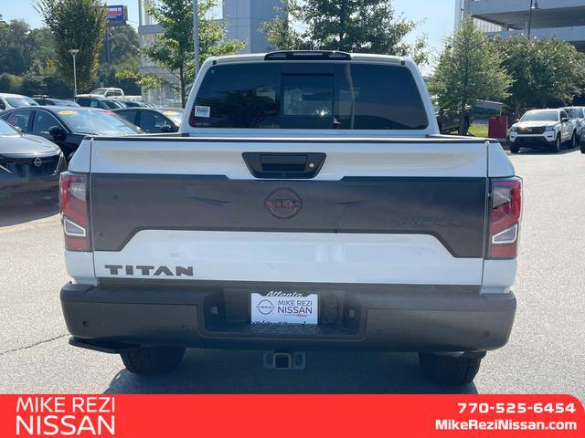 new 2024 Nissan Titan car, priced at $49,566