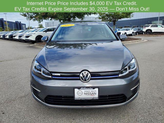 used 2019 Volkswagen e-Golf car, priced at $17,489