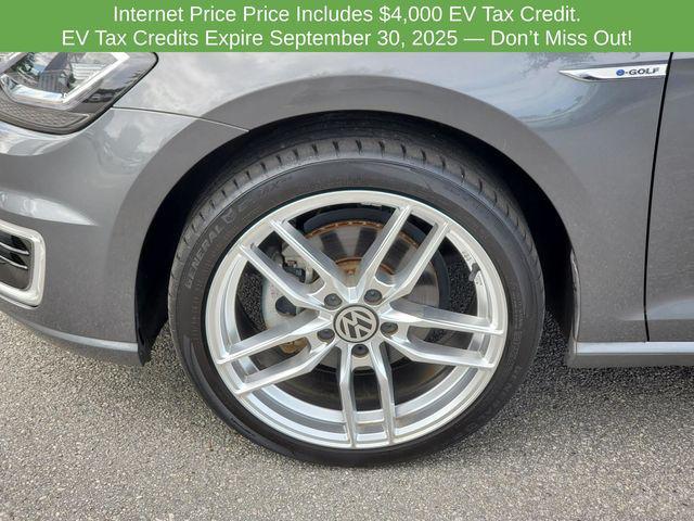 used 2019 Volkswagen e-Golf car, priced at $17,489