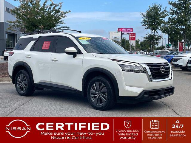 used 2022 Nissan Pathfinder car, priced at $27,989