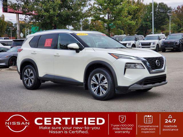 used 2021 Nissan Rogue car, priced at $17,989