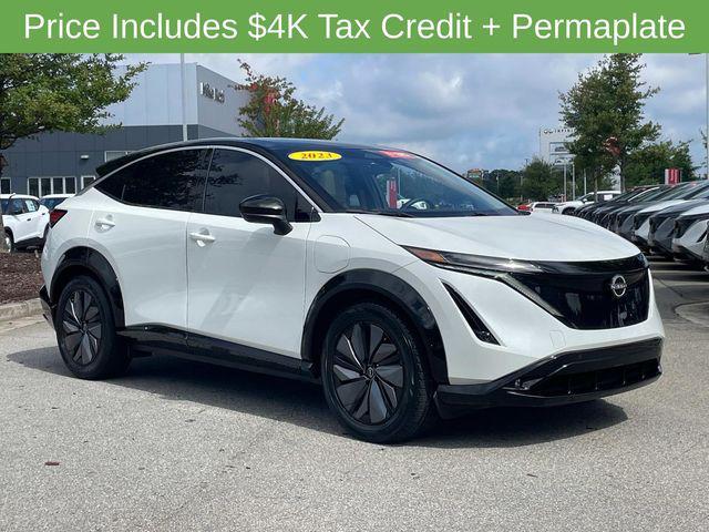 used 2023 Nissan ARIYA car, priced at $23,989