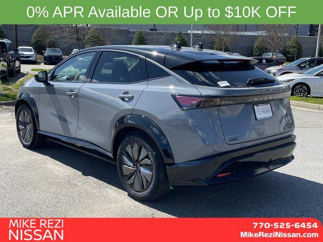 new 2025 Nissan ARIYA car, priced at $45,110