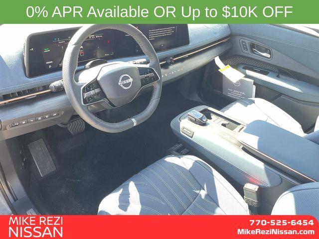 new 2025 Nissan ARIYA car, priced at $45,110
