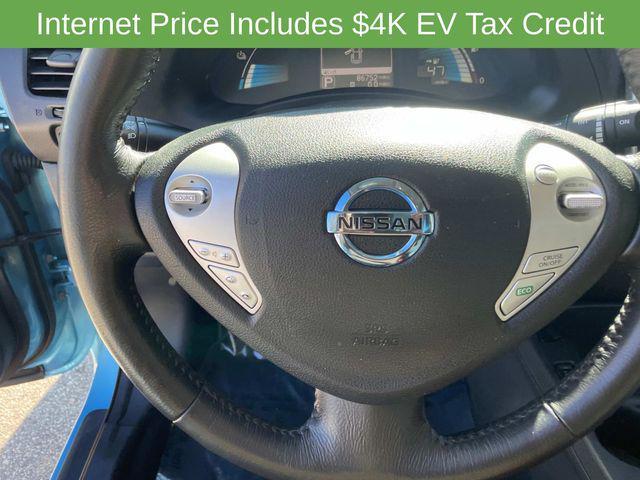 used 2015 Nissan Leaf car, priced at $5,024