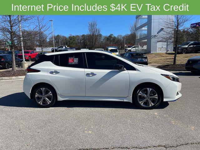 used 2022 Nissan Leaf car, priced at $16,677