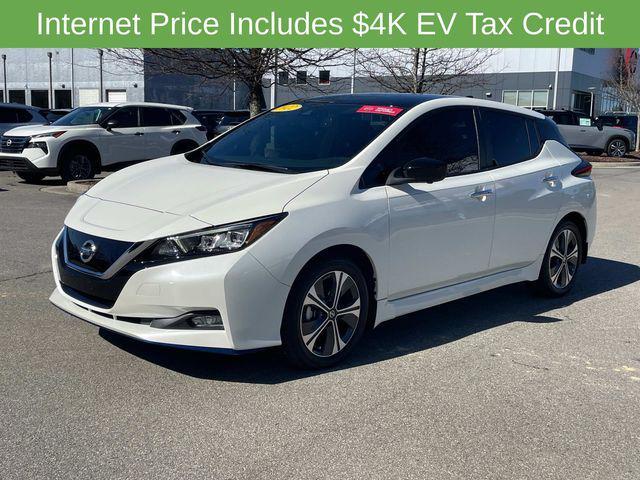 used 2022 Nissan Leaf car, priced at $16,677