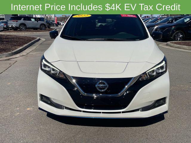 used 2022 Nissan Leaf car, priced at $16,677