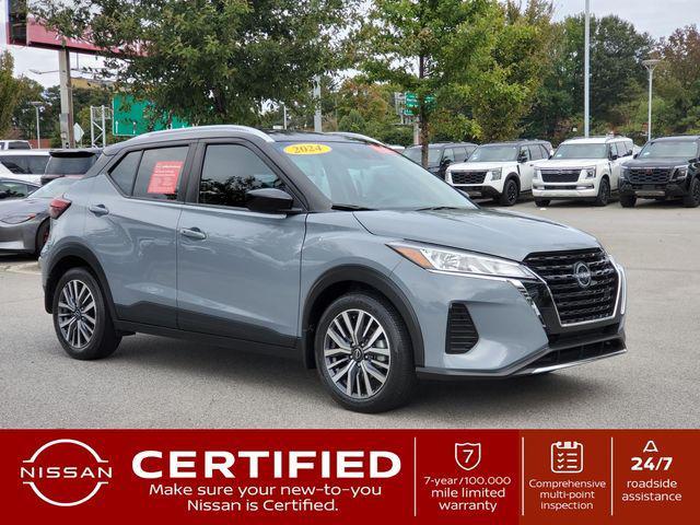 used 2024 Nissan Kicks car, priced at $18,588