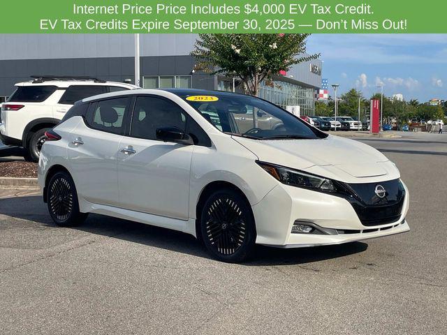 used 2023 Nissan Leaf car, priced at $17,489