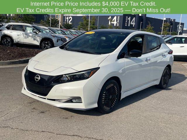 used 2023 Nissan Leaf car, priced at $17,489
