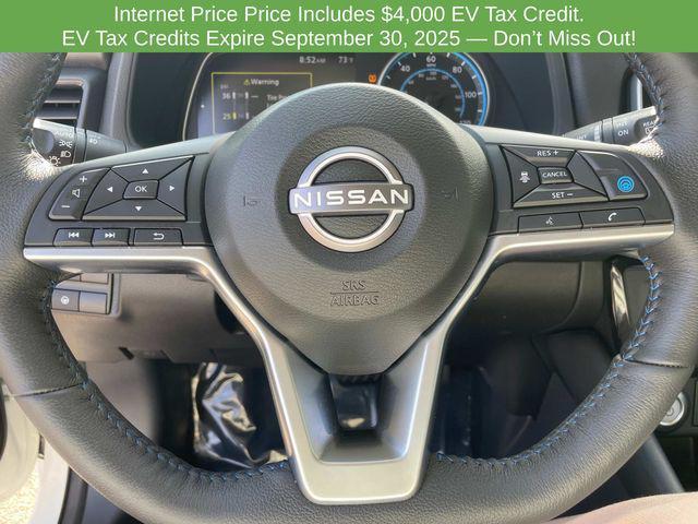 used 2023 Nissan Leaf car, priced at $17,489