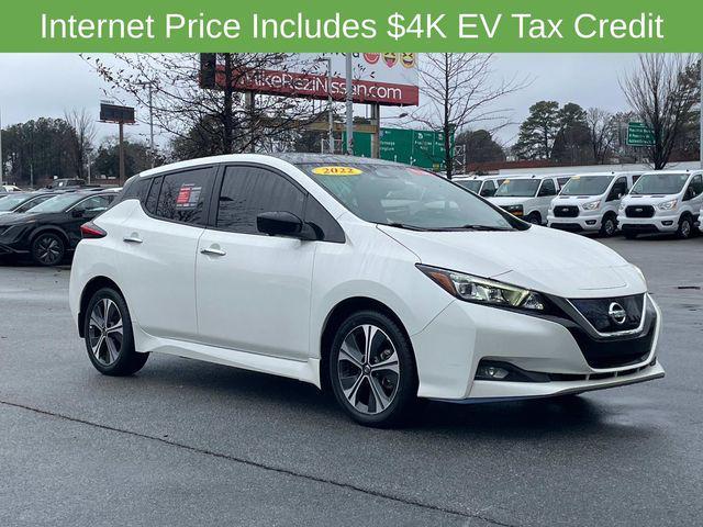 used 2022 Nissan Leaf car, priced at $12,916