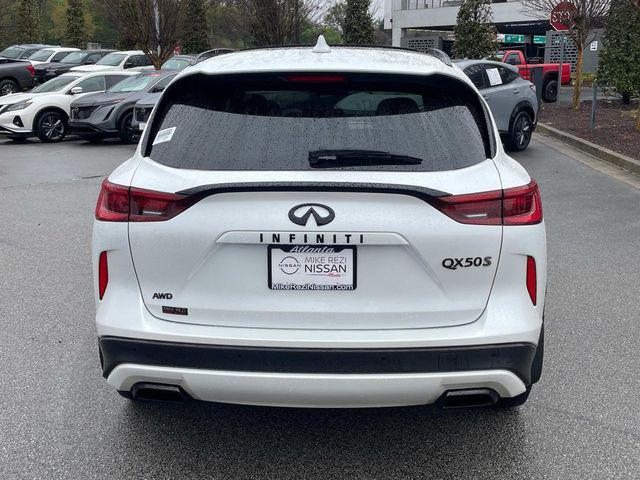 used 2024 INFINITI QX50 car, priced at $39,989