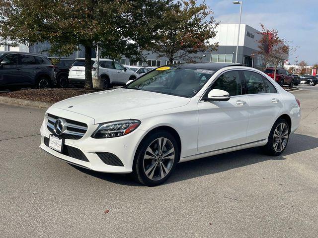 used 2021 Mercedes-Benz C-Class car, priced at $29,175