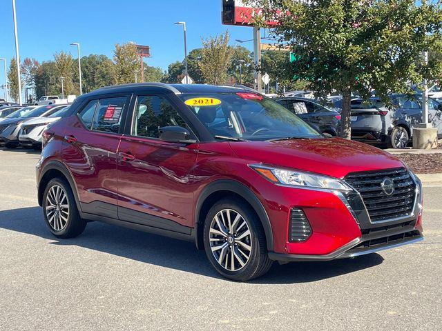 used 2021 Nissan Kicks car, priced at $18,313