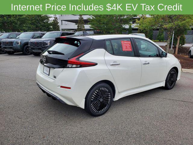 used 2023 Nissan Leaf car, priced at $18,989