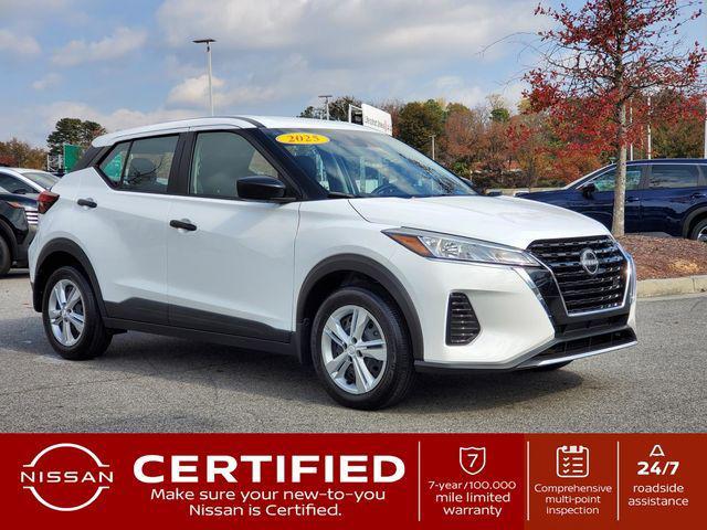 used 2025 Nissan Kicks car, priced at $19,989