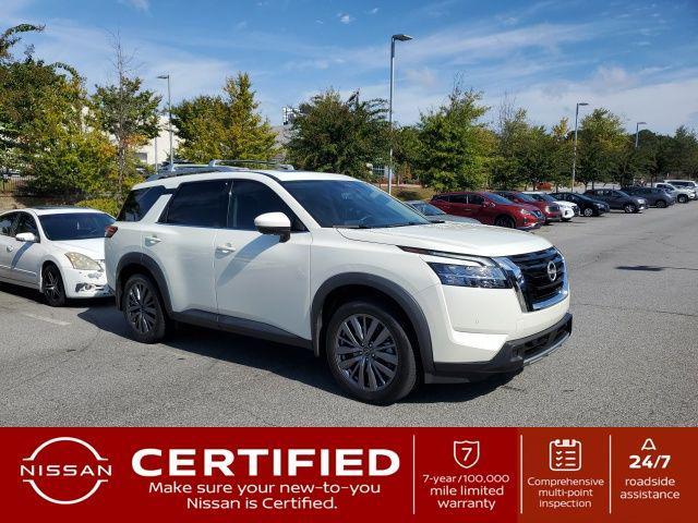 used 2024 Nissan Pathfinder car, priced at $36,889