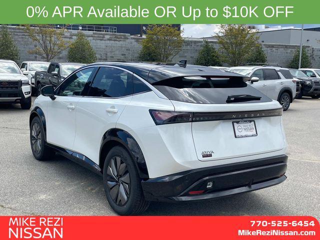 new 2025 Nissan ARIYA car, priced at $32,190