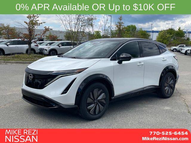 new 2025 Nissan ARIYA car, priced at $32,190