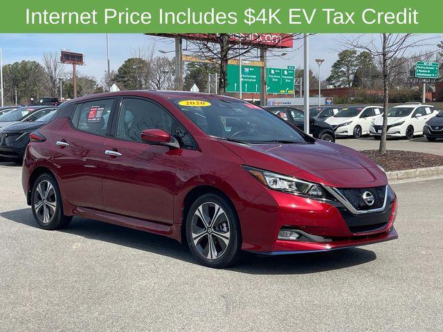 used 2020 Nissan Leaf car, priced at $14,869