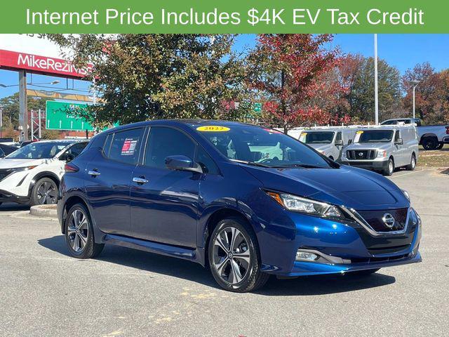 used 2022 Nissan Leaf car, priced at $18,225