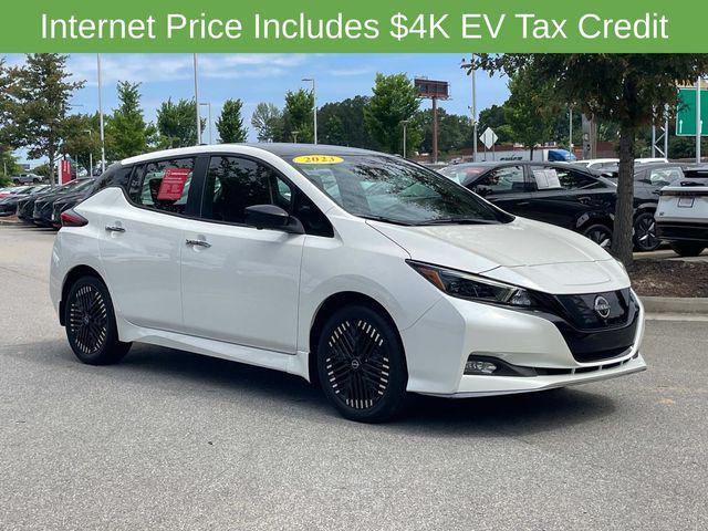 used 2023 Nissan Leaf car, priced at $19,989