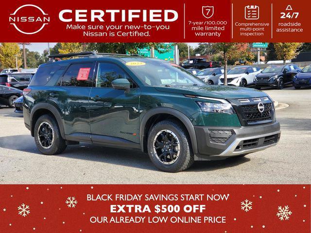 used 2023 Nissan Pathfinder car, priced at $29,988