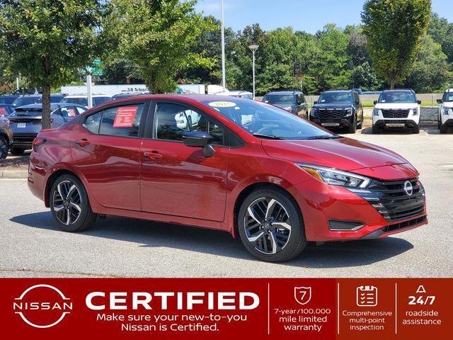 used 2025 Nissan Versa car, priced at $19,487
