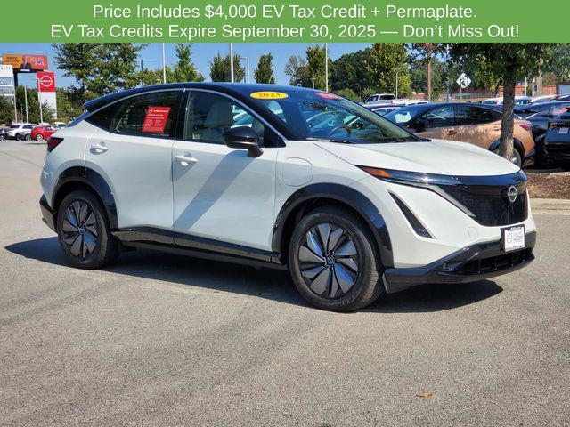 used 2023 Nissan ARIYA car, priced at $23,989