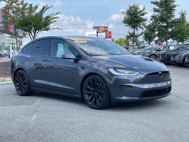 used 2022 Tesla Model X car, priced at $58,755