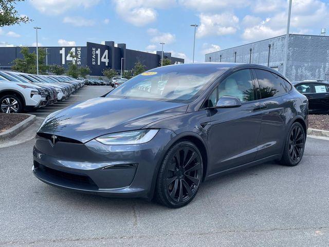 used 2022 Tesla Model X car, priced at $58,755