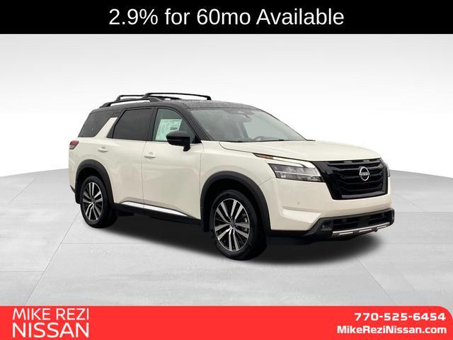 new 2024 Nissan Pathfinder car, priced at $48,828
