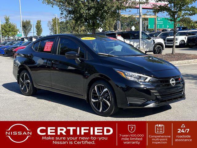 used 2025 Nissan Versa car, priced at $17,888