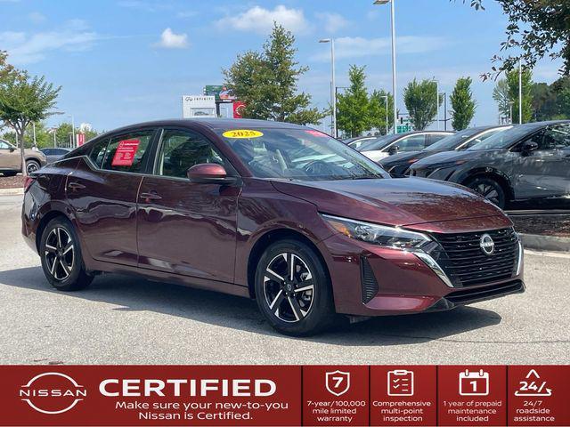 used 2025 Nissan Sentra car, priced at $18,489