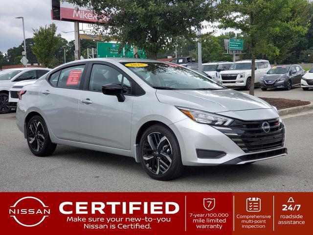 used 2025 Nissan Versa car, priced at $17,489