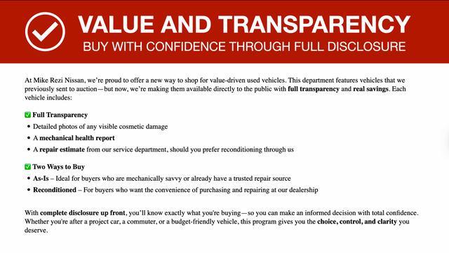 used 2022 Nissan Pathfinder car, priced at $20,888