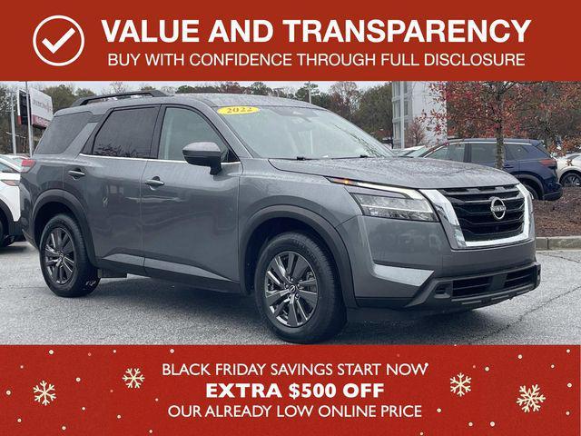 used 2022 Nissan Pathfinder car, priced at $20,888