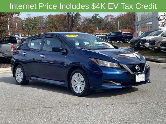 used 2022 Nissan Leaf car, priced at $14,899