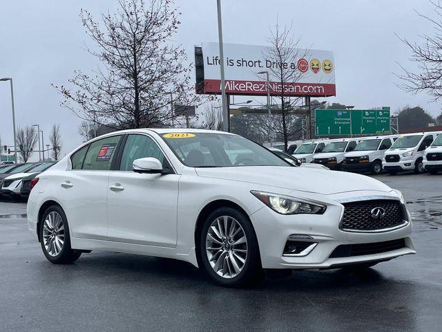 used 2021 INFINITI Q50 car, priced at $24,670