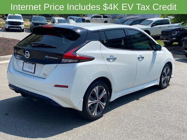 used 2021 Nissan Leaf car, priced at $16,893