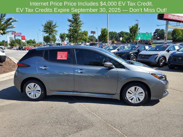 used 2023 Nissan Leaf car, priced at $14,989
