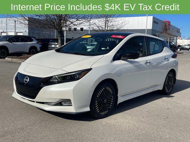 used 2023 Nissan Leaf car, priced at $18,001